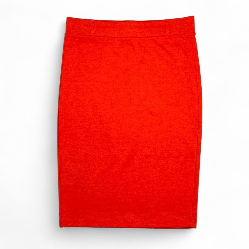 Women's Forever 21 Orange Pencil Skirt - size Small